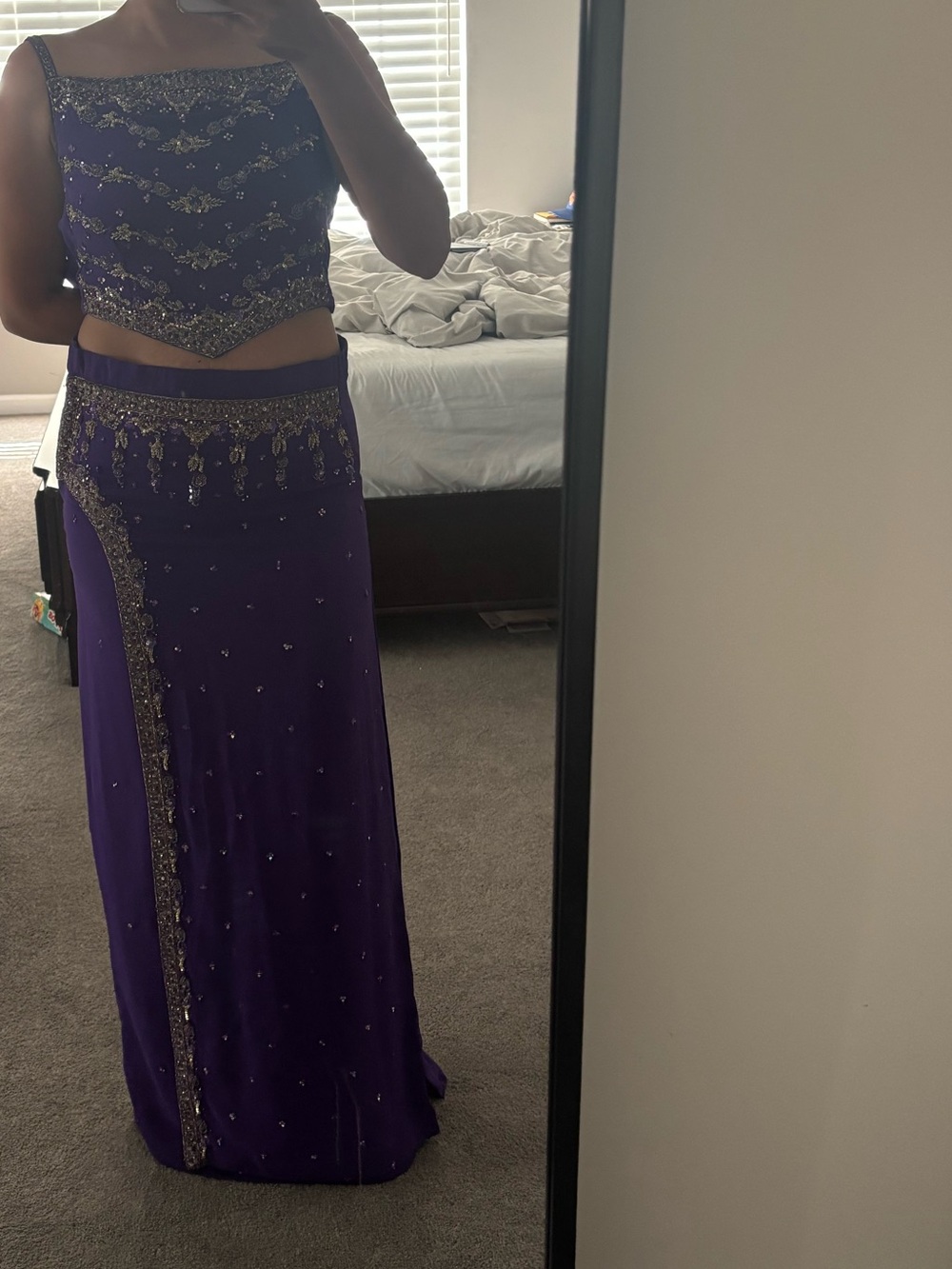 Indian lengha skirt set (indo western)
